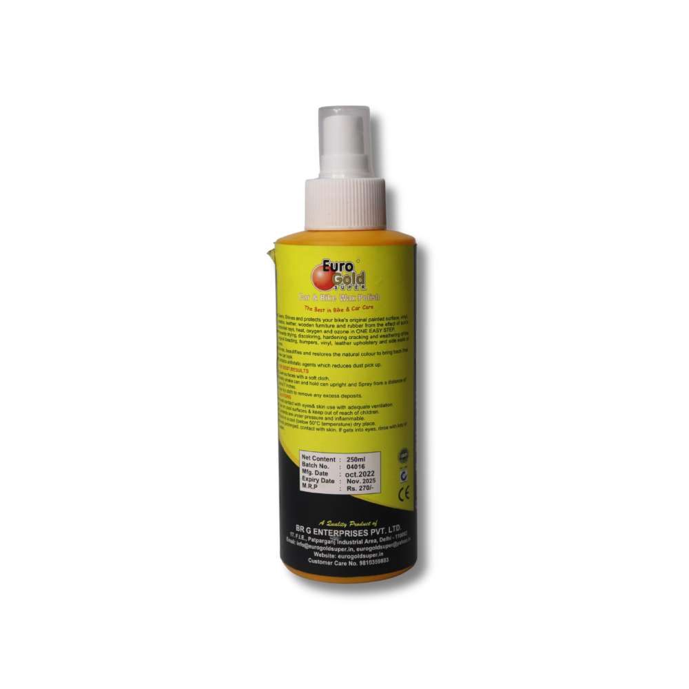 CAR & BIKE WAX POLISH 250ml