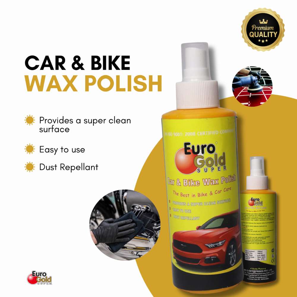 CAR & BIKE WAX POLISH 250ml